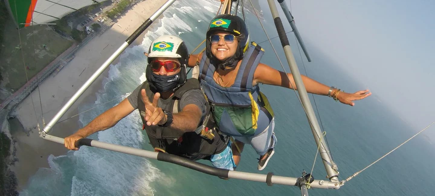 Volando Sobre el Paraíso: La Experiencia Inolvidable de Parapente y Ala Delta en São Conrado
